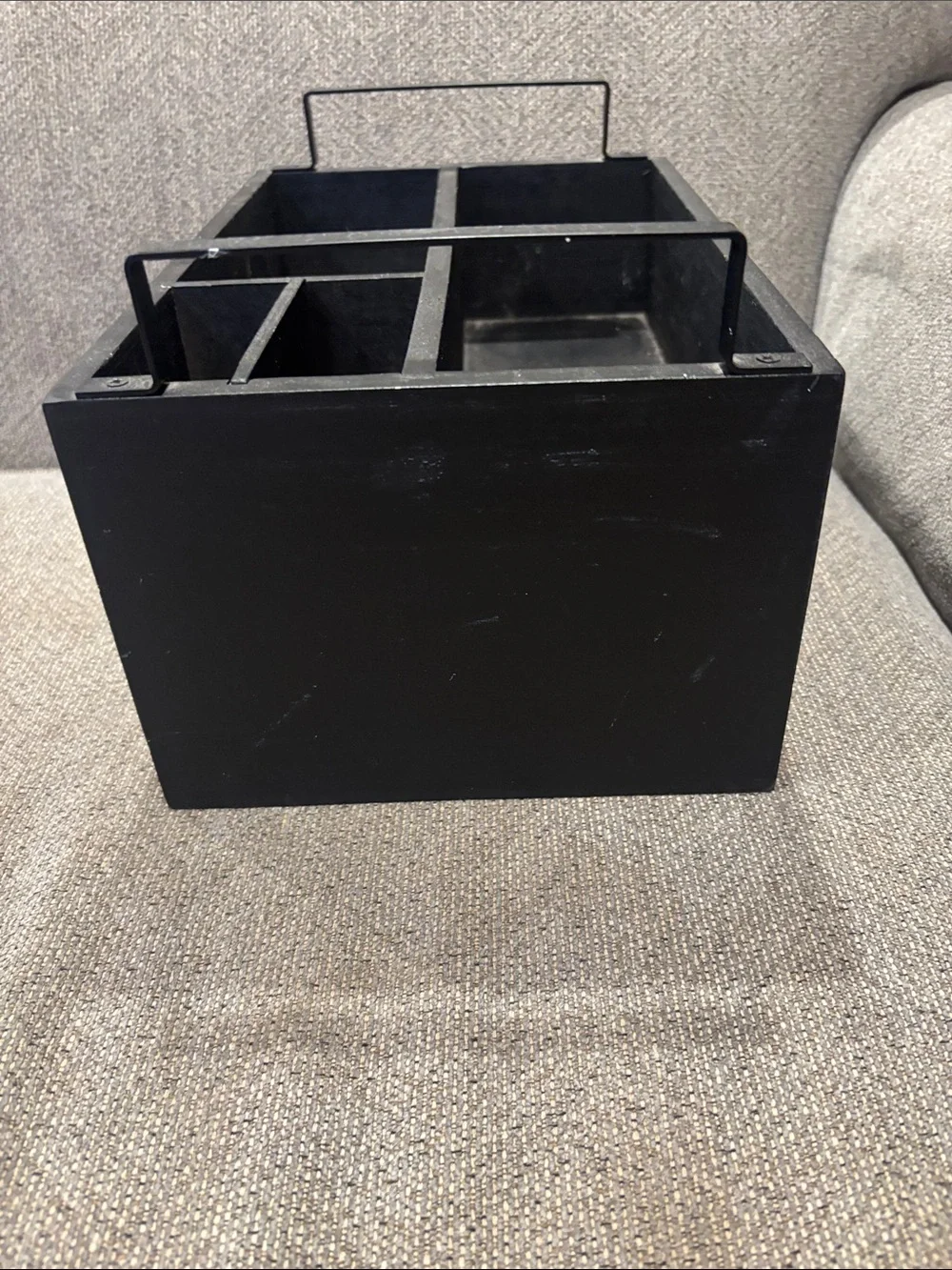 Coffee Bar Organizer Caddy - Black